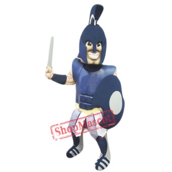 Happy Spartan Titan Trojan Mascot Costume