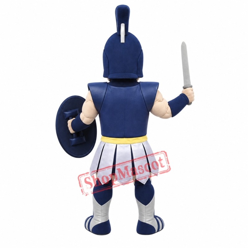 Happy Spartan Titan Trojan Mascot Costume