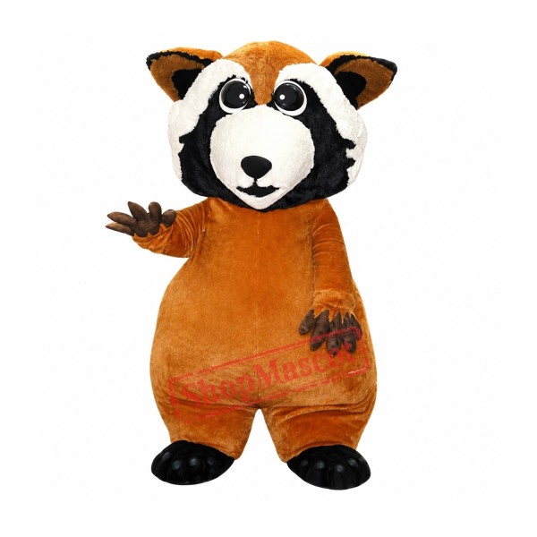 Little Cute Raccoon Mascot Costume Little Cute Raccoon Mascot Costume