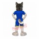 Football Husky Dog Mascot Costume Football Husky Dog Mascot Costume