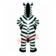 Green Zebra Mascot Costume Green Zebra Mascot Costume