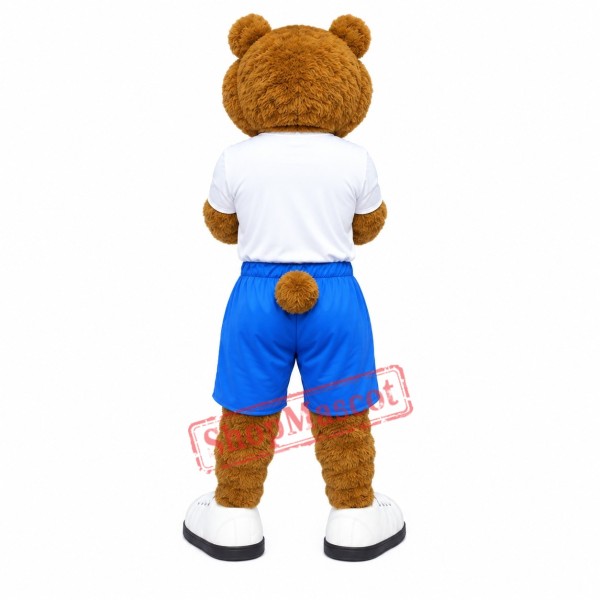 Confident Bear Mascot Costume Confident Bear Mascot Costume