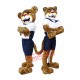 Single Power Jaguar Mascot Costume Single Power Jaguar Mascot Costume