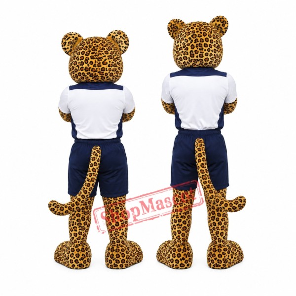 Single Power Jaguar Mascot Costume Single Power Jaguar Mascot Costume