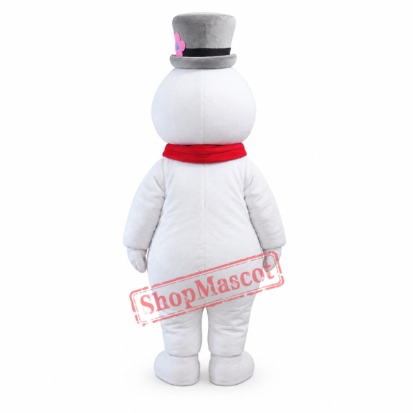 Christmas Snowman Mascot Costume Christmas Snowman Mascot Costume