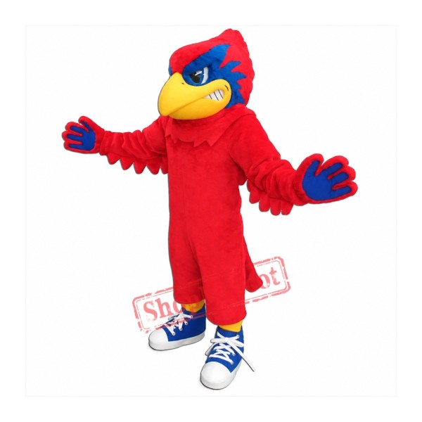 Cheney Cardinal Mascot Costume Cheney Cardinal Mascot Costume
