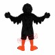 Black Crow Mascot Costume Black Crow Mascot Costume
