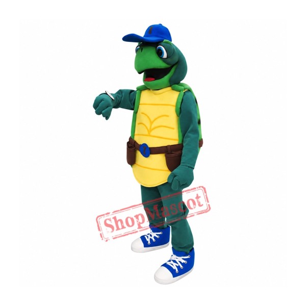 Tanner Turtle Mascot Costume
