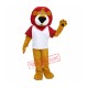 Red Hair Lion Mascot Costume