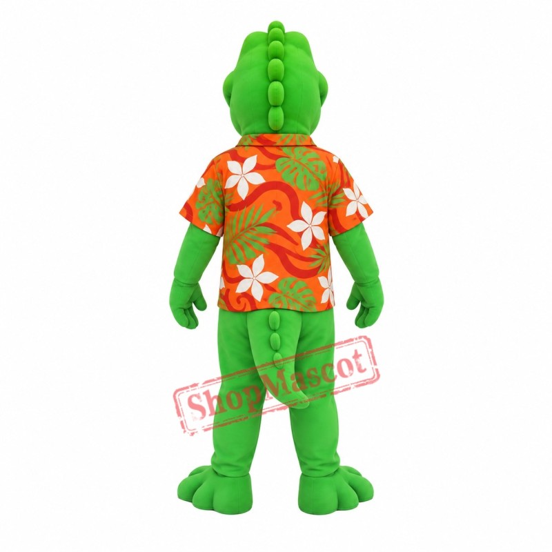 Lzzy Lguana Mascot Costume Lzzy Lguana Mascot Costume