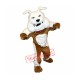 Greenstone Bulldog Mascot Costume Greenstone Bulldog Mascot Costume