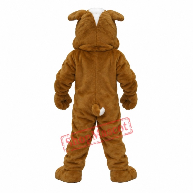 Brown Bulldog Mascot Costumes