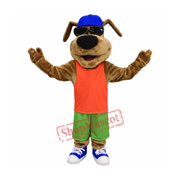 Happy Dog Mascot Costume