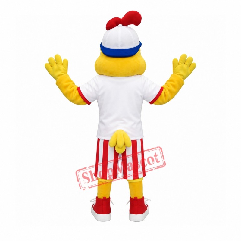 Fashion Chicken Mascot Costume Fashion Chicken Mascot Costume