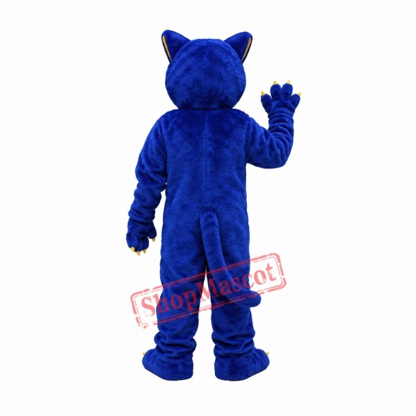 Blue Prowler Panther Mascot Costume Blue Prowler Panther Mascot Costume