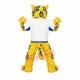 Jaguar Jagger Mascot Costume Jaguar Jagger Mascot Costume