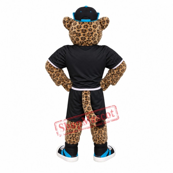 Power Sport Jaguar Mascot Costume Power Sport Jaguar Mascot Costume