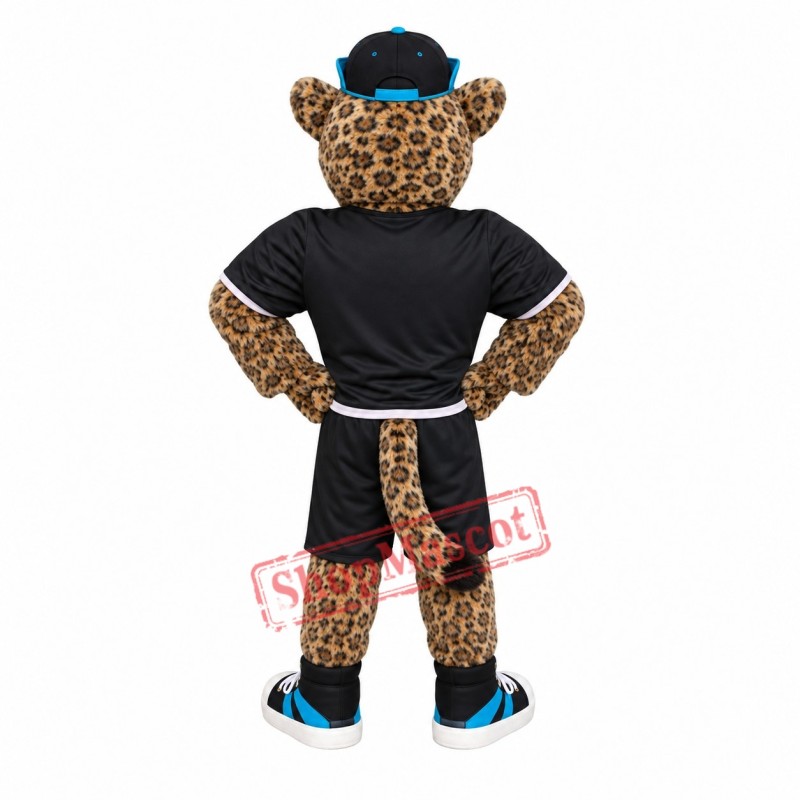 Power Sport Jaguar Mascot Costume Power Sport Jaguar Mascot Costume