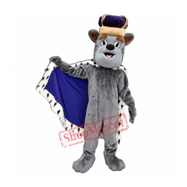 King Duke Dog Mascot Costume King Duke Dog Mascot Costume