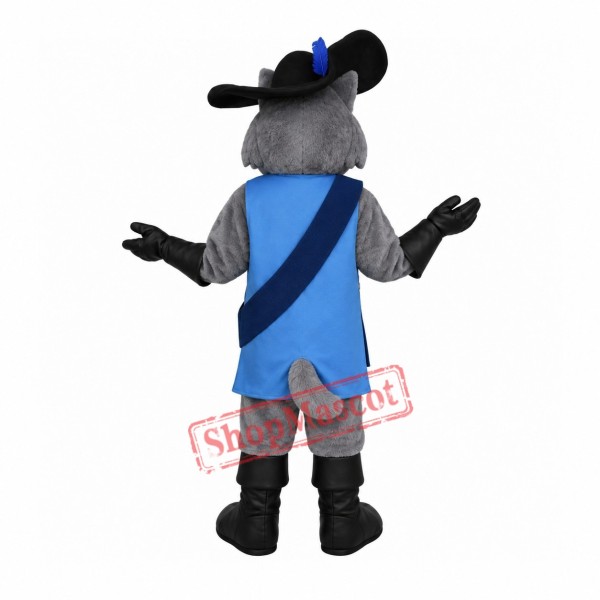 Cute Husky Dog Mascot Costume