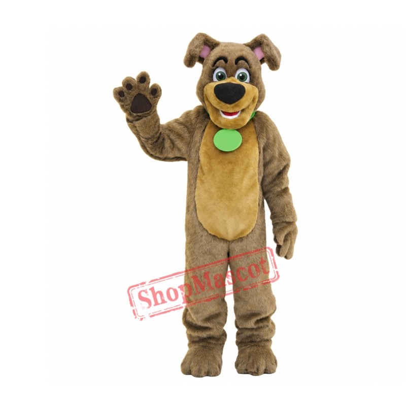 Cute Brown Dog Mascot Costume Cute Brown Dog Mascot Costume