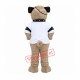 Ugly Pug Dog Mascot Costume Ugly Pug Dog Mascot Costume