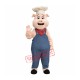 Chef Pig Mascot Costume Chef Pig Mascot Costume