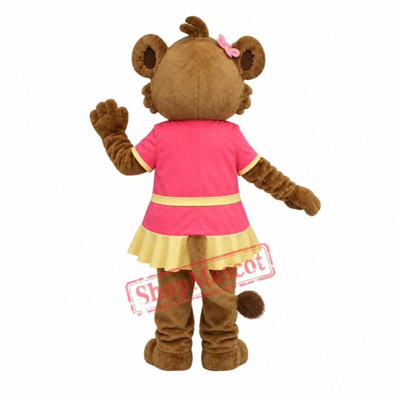 Cute Female Lion Mascot Costume Cute Female Lion Mascot Costume