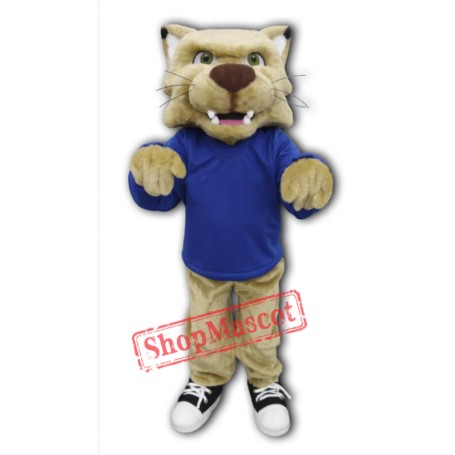 College Bobcat Mascot Costume