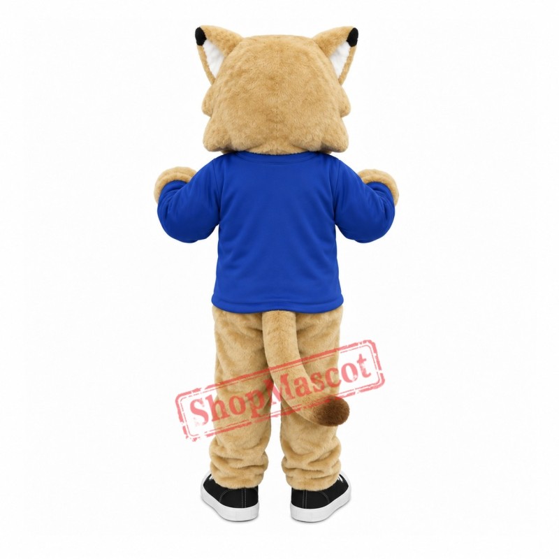 College Bobcat Mascot Costume