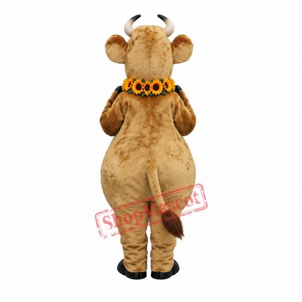 Cute Female Cow Mascot Costume Cute Female Cow Mascot Costume