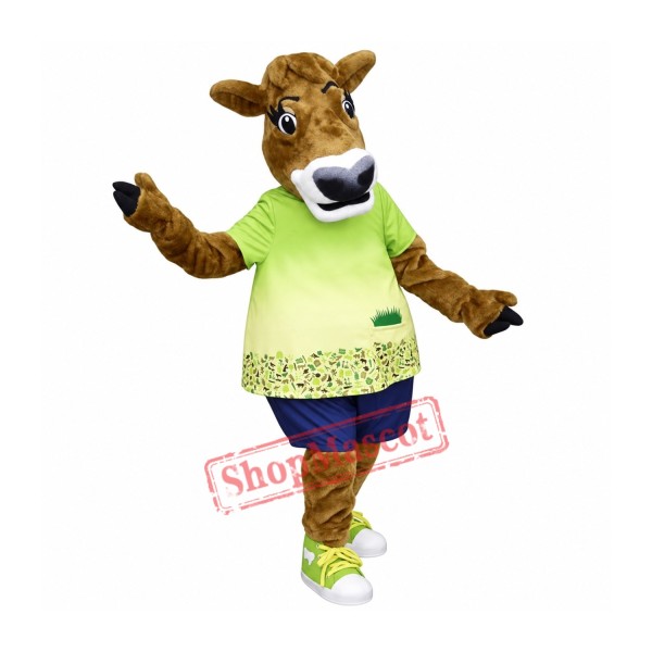 Gurt Cow Mascot Costume