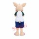 Pink Pig Mascot Costume Pink Pig Mascot Costume