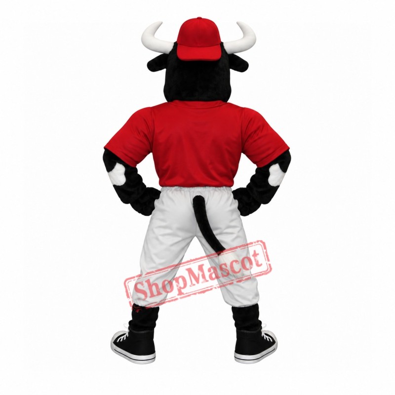 Tipper The Cow Mascot Costume Tipper The Cow Mascot Costume