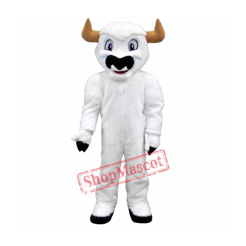 White Buffalo Mascot Costume White Buffalo Mascot Costume