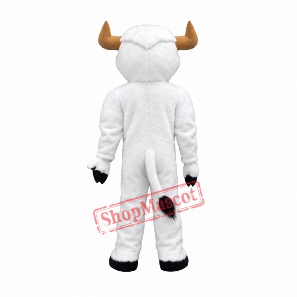White Buffalo Mascot Costume White Buffalo Mascot Costume