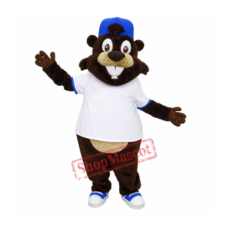 College Beaver Mascot Costume College Beaver Mascot Costume