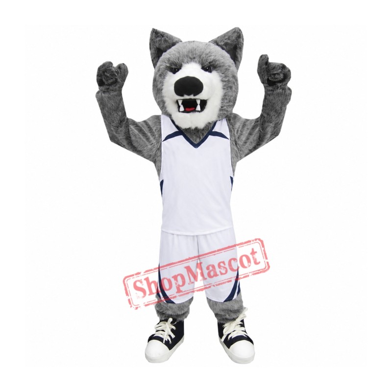 Cody Coyote Mascot Costume Cody Coyote Mascot Costume