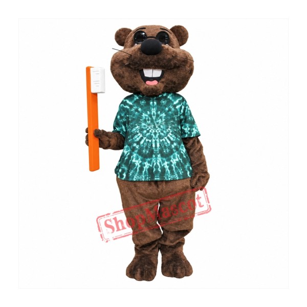 Sunny Squirrel Mascot Costume