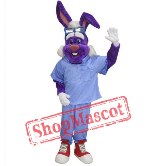 Dr Rabbit Mascot Costume