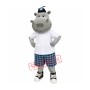 Sunny Hippo Mascot Costume