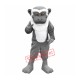 Grey White Monkey Mascot Costume
