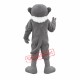 Grey White Monkey Mascot Costume