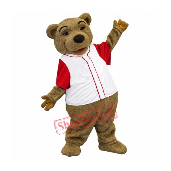 Lovely Brown Bear Mascot Costume Lovely Brown Bear Mascot Costume