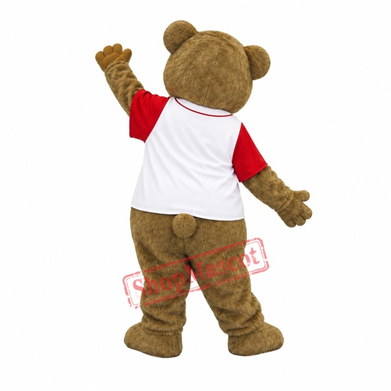 Lovely Brown Bear Mascot Costume Lovely Brown Bear Mascot Costume