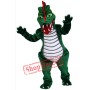 Green Dragon Mascot Costume Free Shipping
