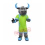 School Bull Mascot Costume