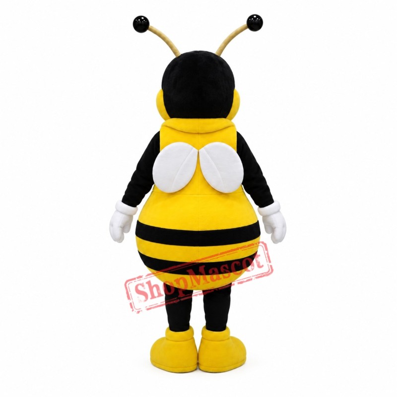 High Quality Happy Bee Mascot Costume High Quality Happy Bee Mascot Costume