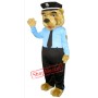 Policeman Bear Mascot Costume