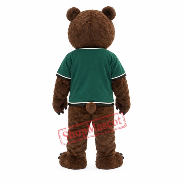 Fierce Brown Bear Mascot Costume